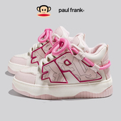 ins潮鞋 大嘴猴女鞋 小众设计 网红爆款 板鞋 加绒二棉高帮鞋 2025冬季