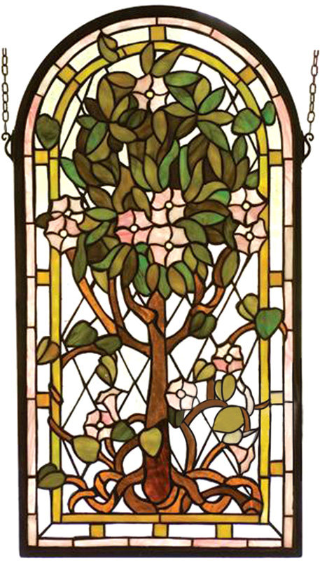 定制过道走廊隔断推拉门窗彩色蒂凡尼教堂欧式艺术玻璃镶嵌包邮