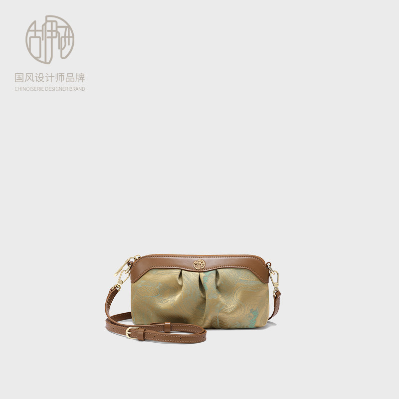 【宝藏品牌】新中式提花工艺手包