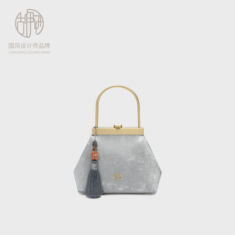 【宝藏品牌】2026新中式水墨烟云公主包轻奢中国风原创设计手提包