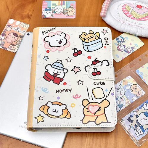 饼干线条小狗小猫卡册活页