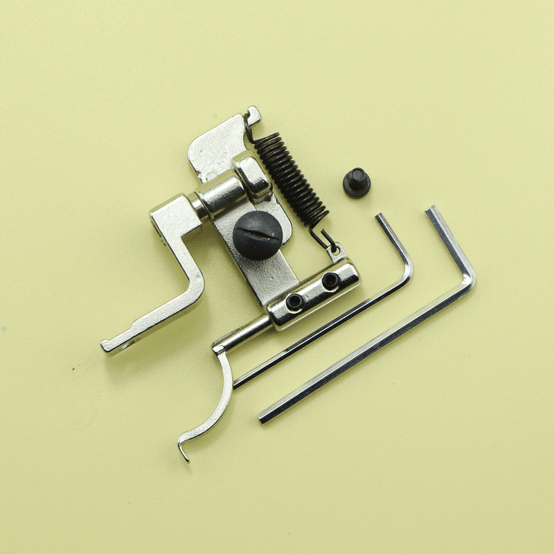 电脑罗拉车591靠边器新款小定规 吊磅傍位自动剪线辅助压脚定位器