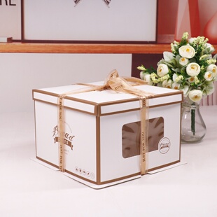 新品Cake Boxh Birthday Box 68101214-inch 16 baking gift box