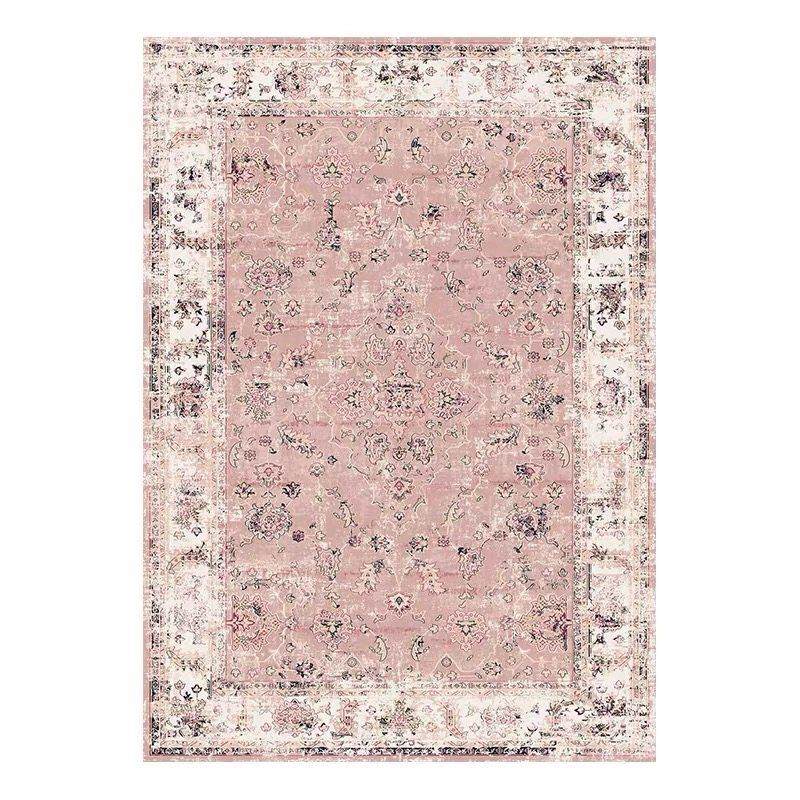 美式民族风地毯客厅茶几地毯抽象现代卧室床边柔软地毯,居家布艺,地毯,淘宝优惠券,粉丝福利购,淘宝优惠卷