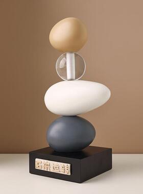 贝汉美时来运转创意桌面摆件办公室客厅电视柜装饰品乔迁新居礼品