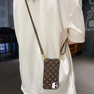 适用荣耀90手机壳80pro斜挎绳x7a背带x50i潮牌60se高级感畅玩40c简约x20se新款畅玩30plus创意x10皮质v10简约