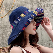 草原拍照时尚 帽子云南西藏沙漠青海湖海滩旅游度假用品防晒遮阳帽
