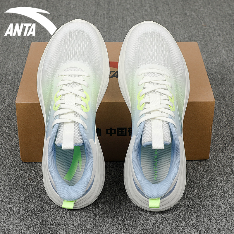 安踏运动鞋男贾卡跑步鞋官网正品