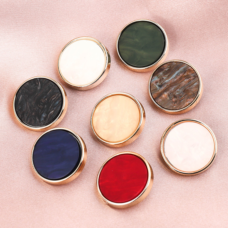 彩色睡衣纽扣高档圆形塑料精致上衣珊瑚绒大衣衣服女装装饰粉色扣