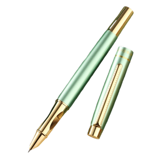 英雄牌钢笔学生专用练字硬笔小学生三四五年级通用特细0.38暗尖可墨囊儿童女生款小仙女定制刻字