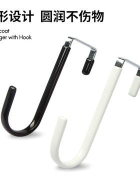 门后挂钩挂衣架免打孔置物架卧室门上挂架衣服壁挂收纳墙壁衣帽钩