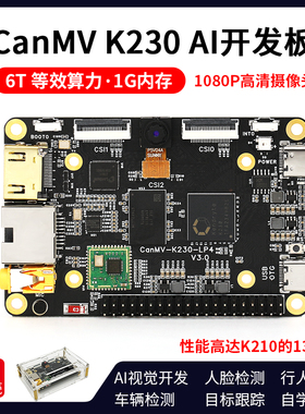 CanMV K230 3.0 AI 开发板 视觉识别模块 摄像头  人工智能
