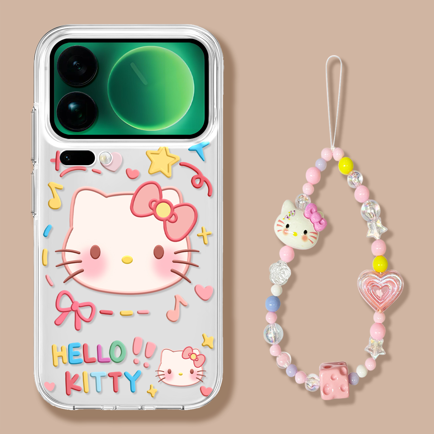 适用小米17手机壳Xiaomi17Pro保护套ProMax新款透明硅胶13por镜头全包15可爱kt猫防摔男女14带挂绳MI十七外壳