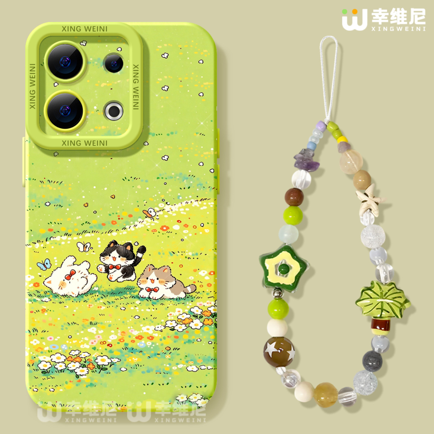 适用opporeno15手机壳女款reno14pro保护套13全包11pro硅胶9/8/6新款reno7se好看oppo软壳5pro草坪小猫reno12