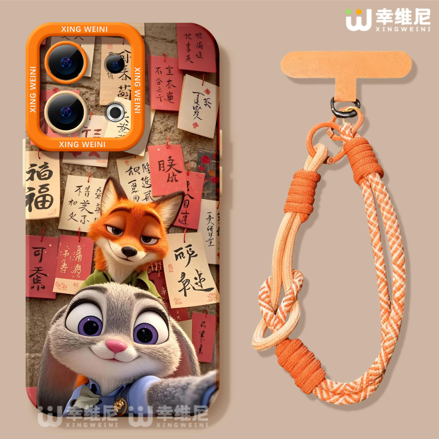 适用opporeno15手机壳疯狂动物城reno14pro尼克13全包11pro硅胶9/8/6新年reno7se好看oppo软壳5pro朱迪reno12