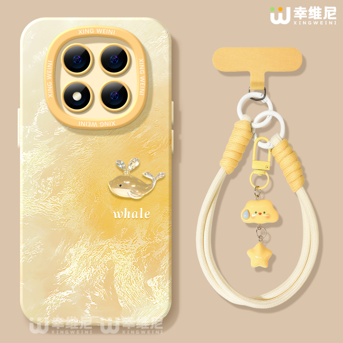 适用红米note15pro手机壳女款note14保护套小米note13硅胶Turbo4防摔112pro全包note10软11个性鲸鱼12turbo外