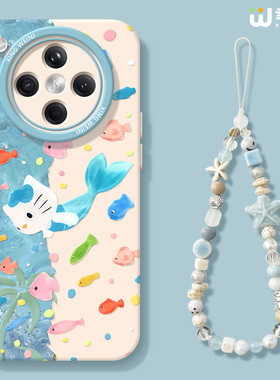 适用oppofindx9手机壳女款findx8spro保护套硅胶x7ultra全包防摔x6por新款x5可爱oppo海底凯蒂x8ULTRA软x7pro