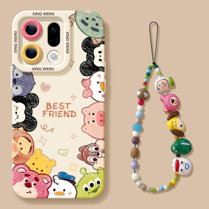 适用OPPOFindX9手机壳FindX9Pro保护套小怪兽OPPO新款Find硅胶X7全包防摔Find9X卡通外壳findx8高级感x6女x5