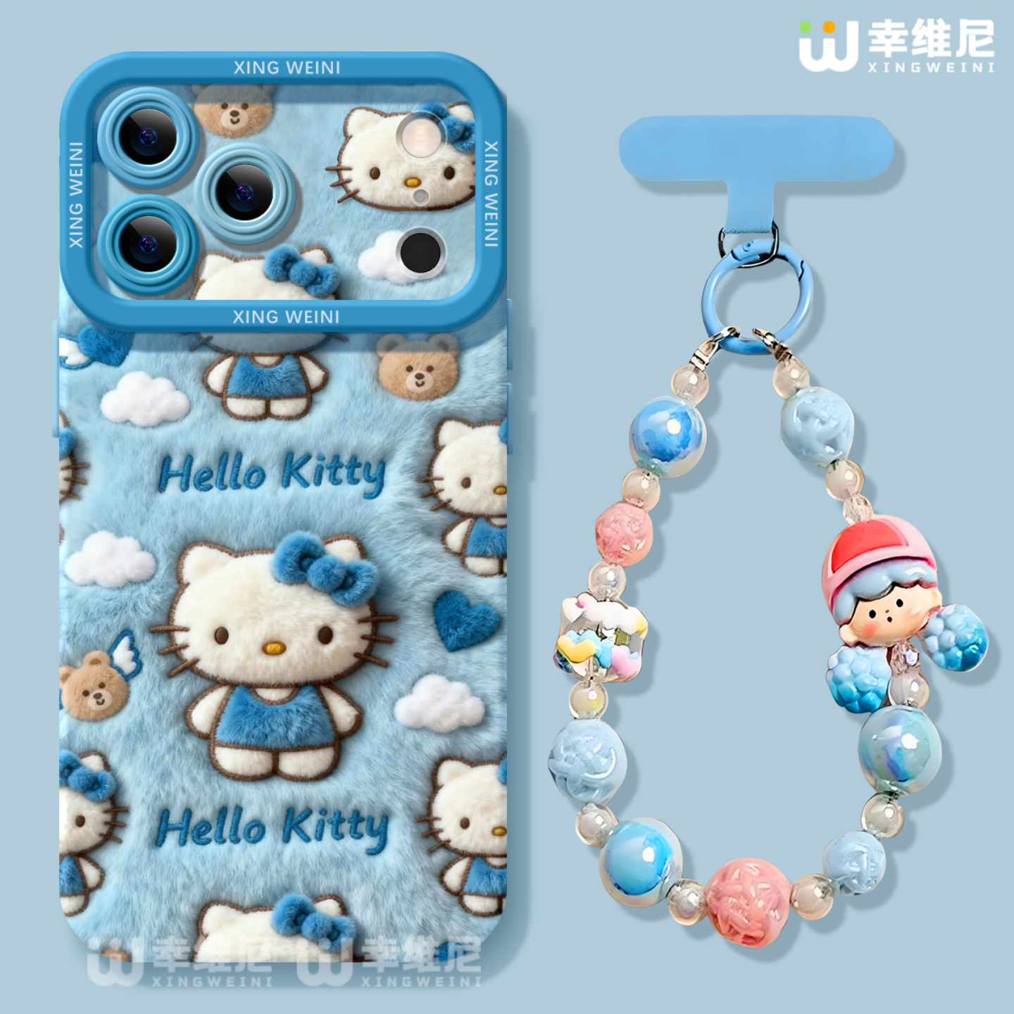 适用苹果17pro手机壳女款iphone16保护套15plus全包14promax防摔11/12软17air外8plus硅胶13pro白云kt猫xsmax