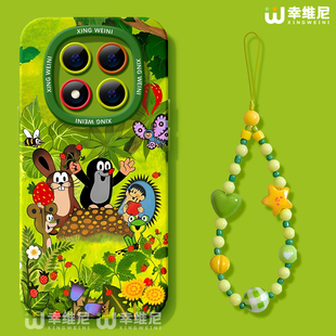 适用红米note15pro手机壳女款note14保护套小米note13硅胶Turbo4防摔12pro全包note11/10鼹鼠故事软12turbo外