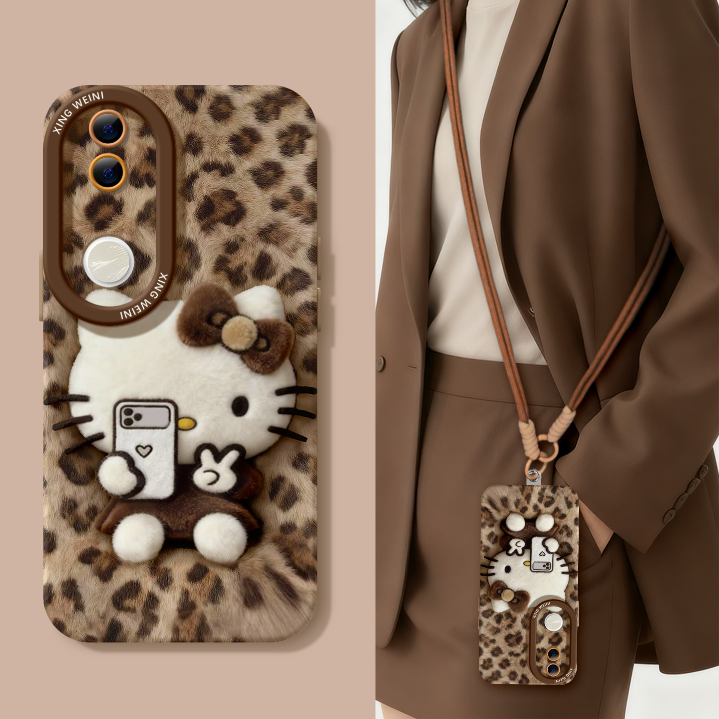 适用vivos30promini手机壳vivo秋冬s20pro保护套s18e全包s19防摔s16s15s12硅胶s10软s17外壳s9豹纹kt猫s7新款