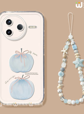 适用红米k90手机壳女款k70pro保护套小米k60全包硅胶k70至尊版redmi防摔k80por高级k50蓝色苹果软k50电竞透明