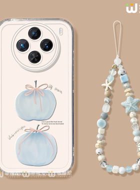 适用vivox300手机壳女款x200s保护套x100pro硅胶s30全包s18防摔s19新款promini蓝色苹果s20软s50外x80透明x90