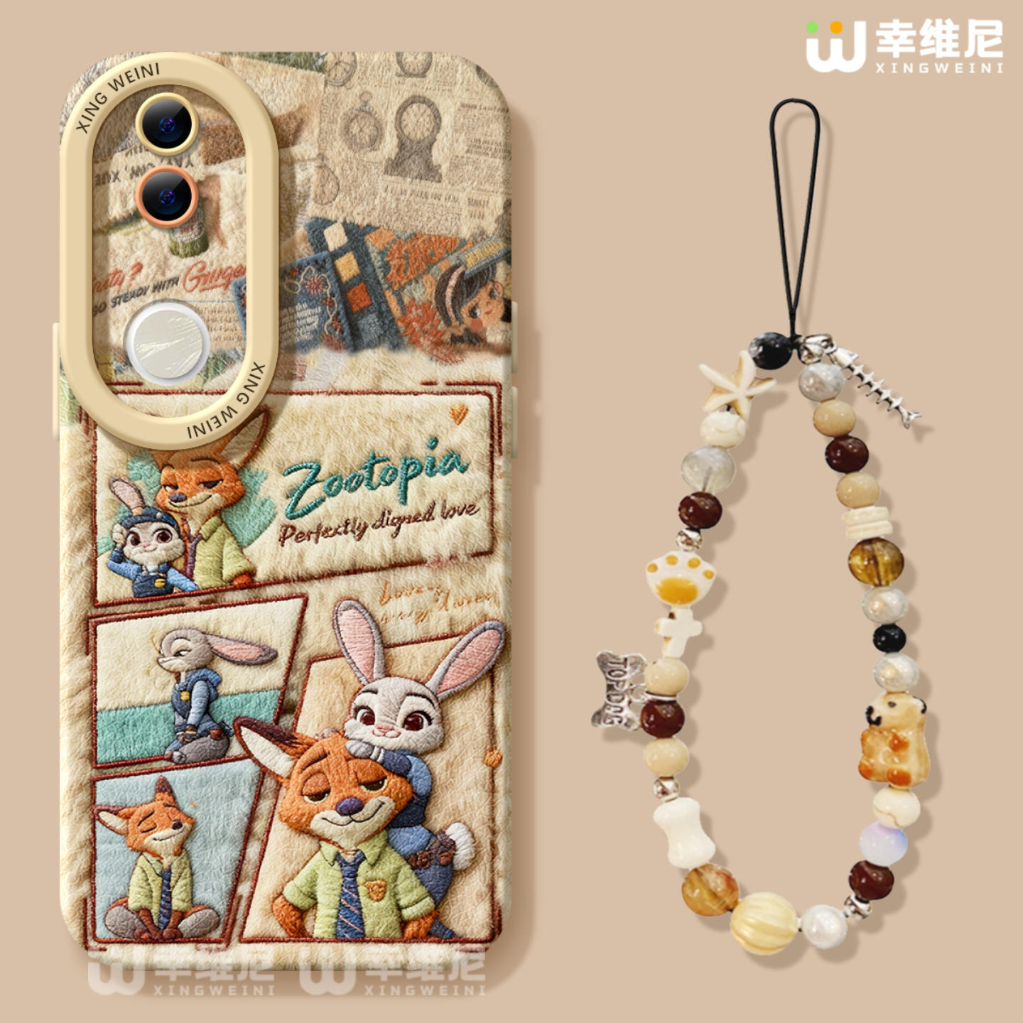 适用vivos30promini手机壳vivos20pro疯狂动物城s18e全包s19狐狸s16s15s12硅胶s10软s17外壳s9尼克朱迪s7新款