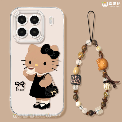 适用小米15手机壳女款14pro保护套小米13ultra新款12pro全包防摔11硅胶透明10青春9黑皮KT猫17promax软civi5