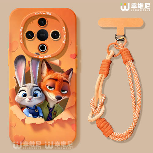 疯狂动物城适用vivoY500手机壳y300pro尼克y95硅胶GT软vivoy97全包狐狸y200i外壳y19朱迪y33s新款y35兔子y100