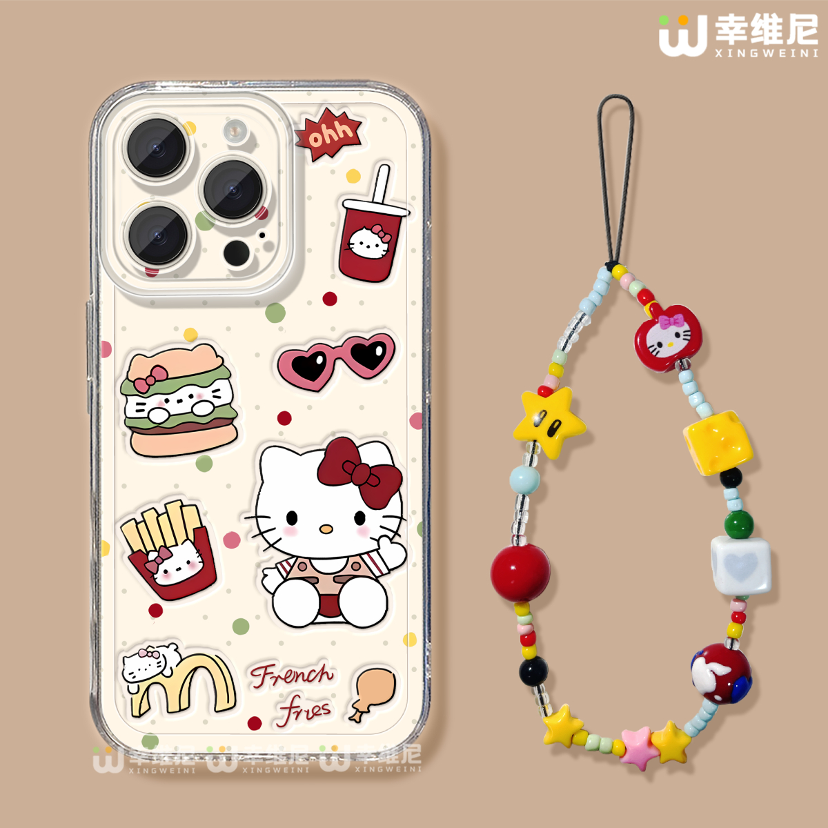 适用苹果17手机壳女款iphone16pro保护套15plus全包14promax防摔11/12/xr透明8plus软壳硅胶13pro凯蒂猫17Air