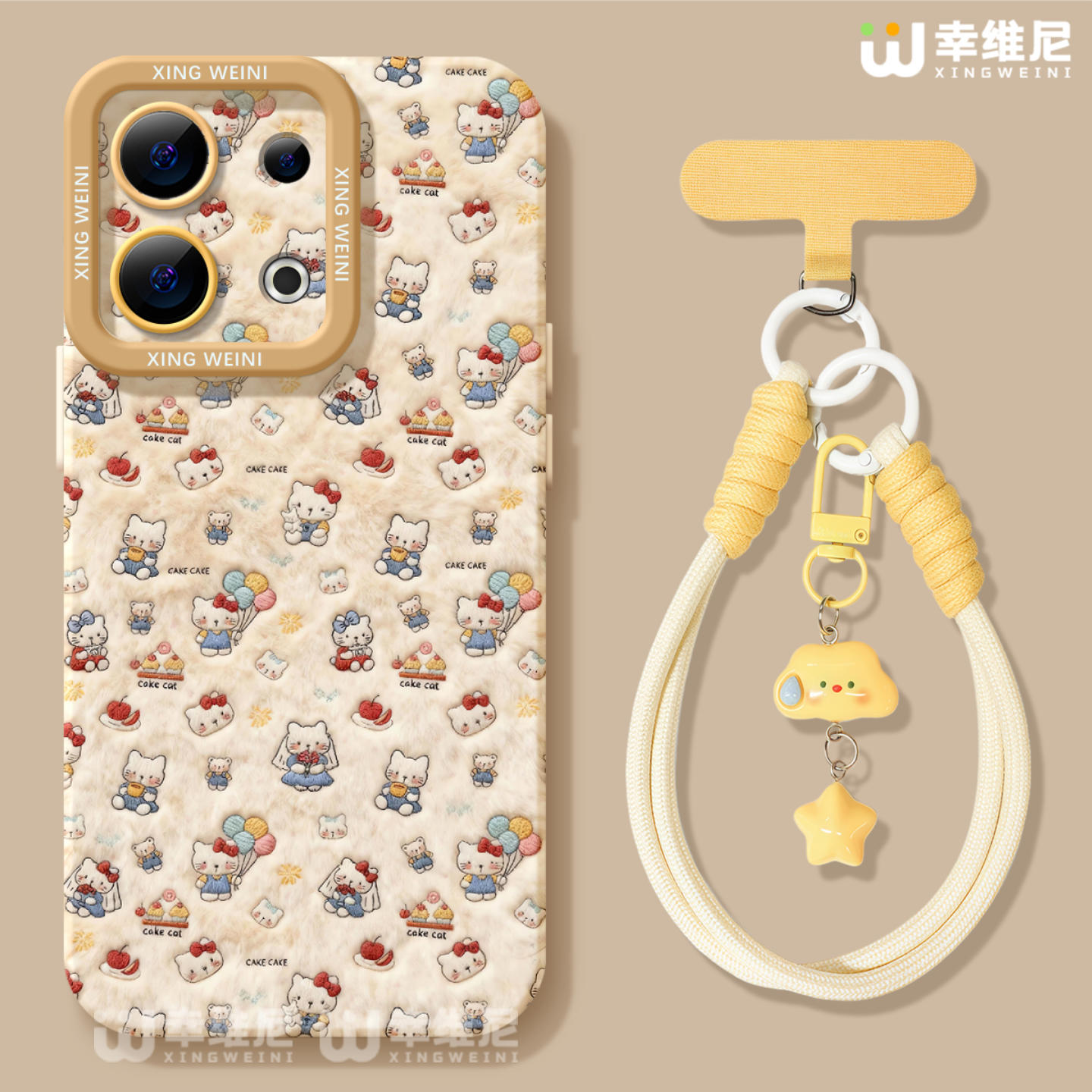 适用opporeno15手机壳女reno13pro保护套12全包11pro硅胶9/8/6防摔reno7se卡通oppo软壳5pro满屏凯蒂猫reno14