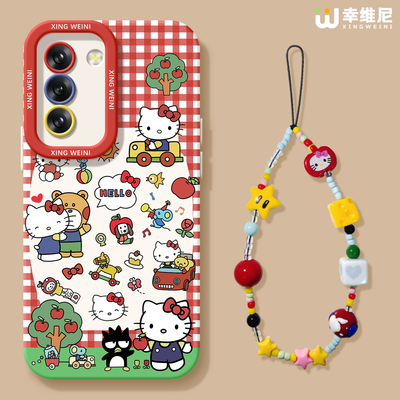 适用三星Galaxy S25手机壳女款s24ultra保护套硅胶s21全包s21plus防摔Galaxy外壳凯蒂KT猫s23新款s22软壳Plus