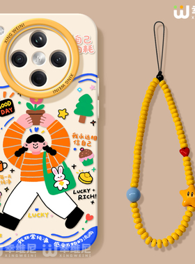 适用oppofindx9手机壳创意findx8spro保护套硅胶x7ultra全包防摔x6新款x5可爱oppo插画女孩x8ULTRA软k13turbo