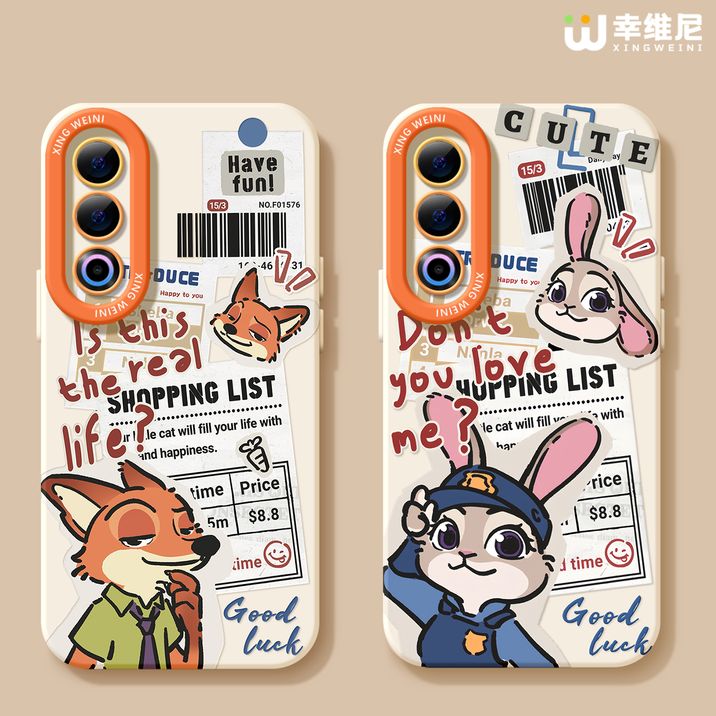 适用魅族21手机壳朱迪魅族21pro兔子软硅胶21Note全包尼克疯狂动物城20新款MEIZU网红小众魅族note16Pro外壳