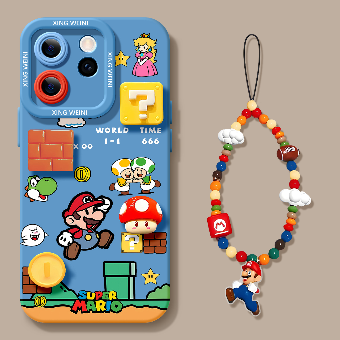 马里奥适用oppoReno15手机壳reno14pro新款13卡通reno12硅胶保护7se镜头rone9外壳oppo套10全包0PP0软11挂绳