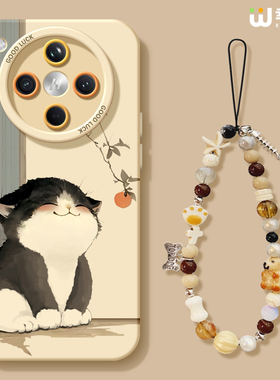 适用oppofindx9手机壳女款findx8spro保护套硅胶x7ultra全包防摔x6por外x5可爱oppo柿子猫咪x8pro新款软x7pro