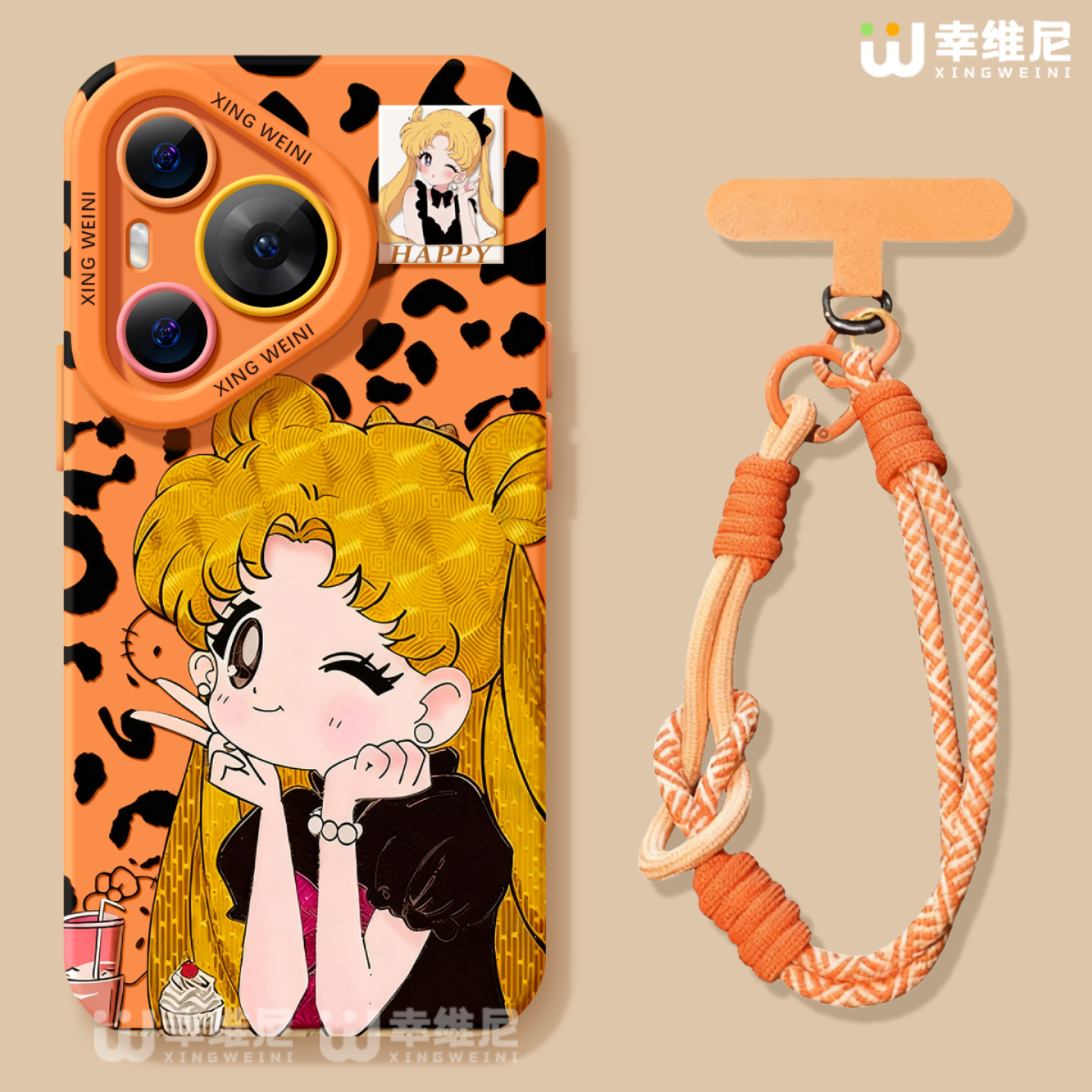 适用华为Pura80手机壳女pura70pro保护套p40新款ultra硅胶30防摔50pro全包p70美少女战士p60art软p50外p80pro