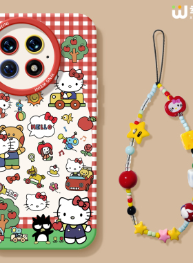 适用一加Ace5手机壳女款1+12保护套硅胶一加15全包13T防摔9pro外壳9rt凯蒂KT猫ace6新款1+10pro软壳ace竞速版