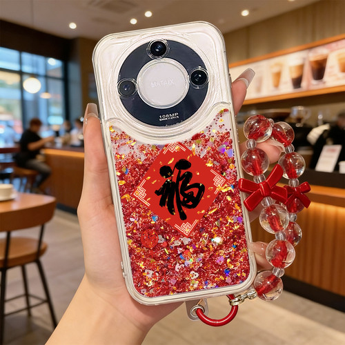 2026适用华为mate80promax手机壳流沙红mate70pro+福字60pro硅胶50pro全包防摔30por新年60马年meta50保护套