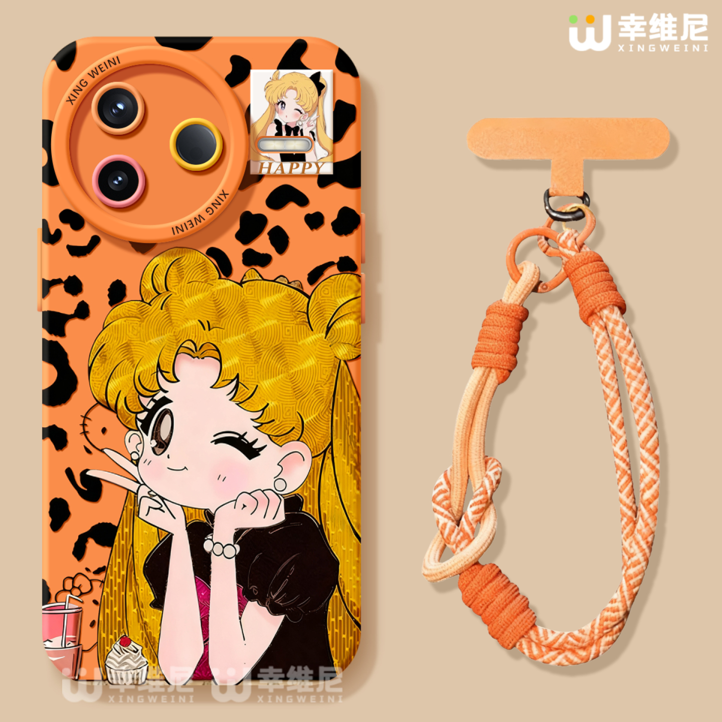 适用红米k90promax手机壳女k70保护套小米k60全包硅胶redmi防摔k30可爱k40美少女战士软壳k50电竞版k80至尊版