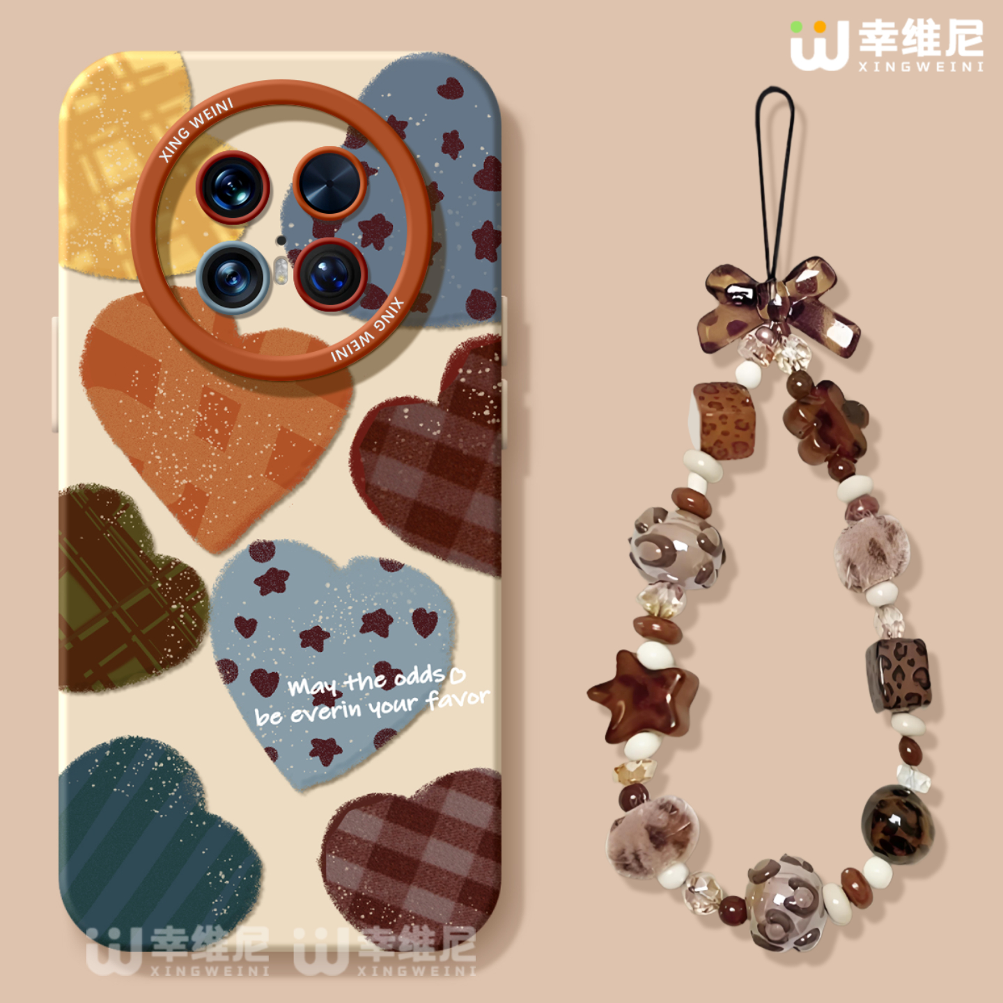 适用华为mate80pro手机壳女款mate70air保护套30硅胶全包mate60RS防摔40por软壳meta50e复古爱心mate80promax