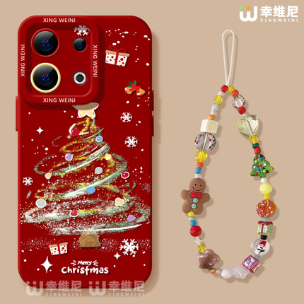 适用opporeno15手机壳女款reno14pro保护套13全包11pro硅胶9/8/6防摔reno7se可爱oppo软5pro圣诞树reno12卡通