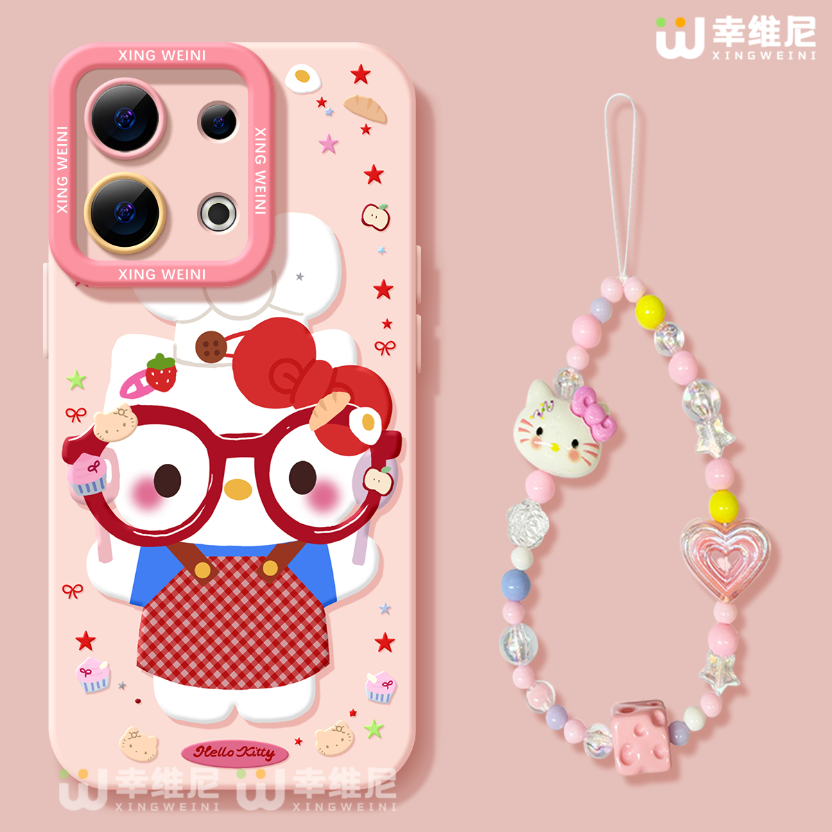 适用opporeno14手机壳女款reno13pro保护套12全包11pro硅胶9/8/6防摔reno7se高级oppo软壳5pro可爱凯蒂reno10