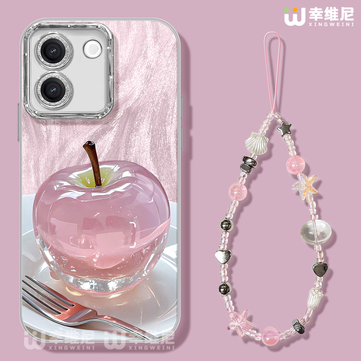 适用vivoY200手机壳女款y78保护套y52全包镜头膜y77e防摔y36外壳y30粉色苹果y20/y2s/y17/y33新款y35硬壳y50
