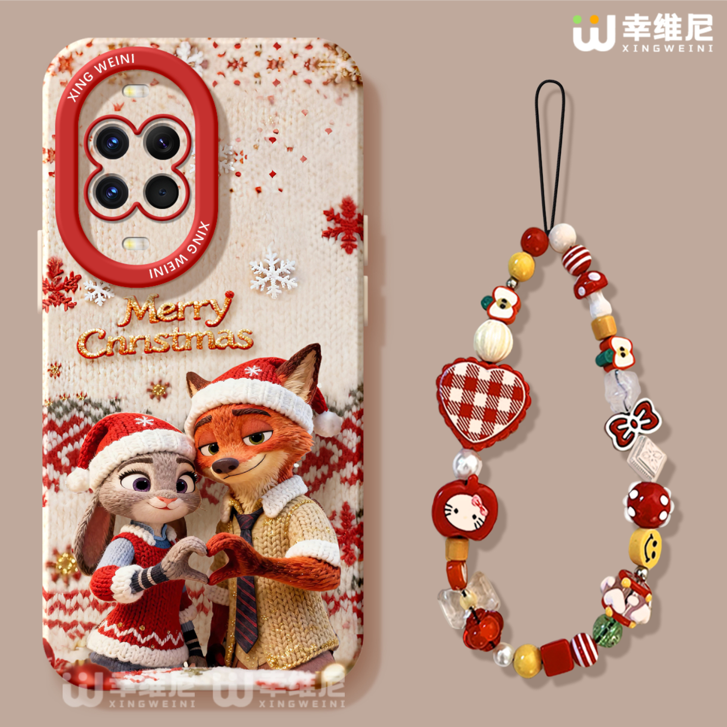 适用华为nova14疯狂动物城手机壳nova13pro狐狸novo12全包11硅胶9/8/7圣诞10se活力版ultra朱迪hi软nova14pro