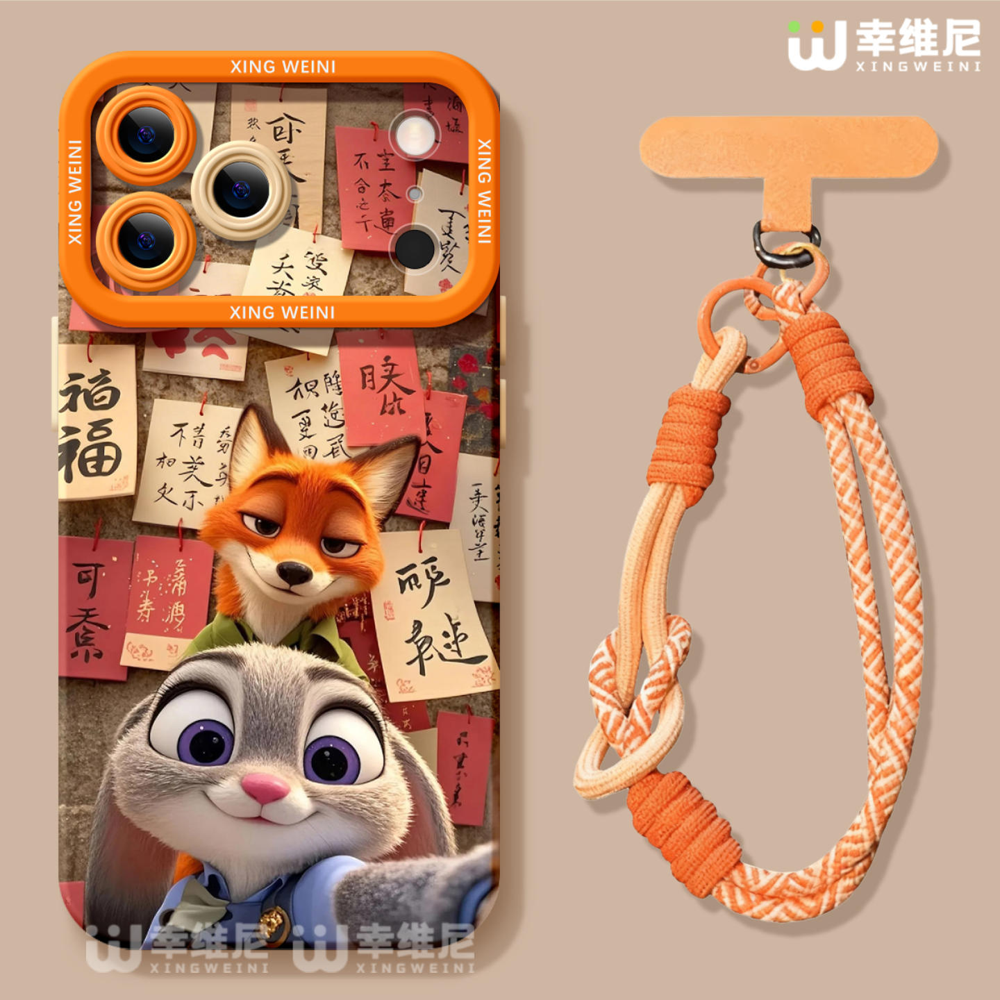 适用苹果17pro手机壳疯狂动物城iphone16尼克15plus全包14promax新年11/12软17air外8plus硅胶13pro朱迪xsmax