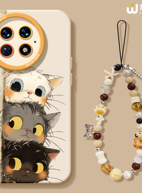 适用一加13手机壳女款1+12保护套硅胶一加15全包ace5防摔9pro外壳9rt偷感小猫ace6新款1+10pro软壳ace竞速版