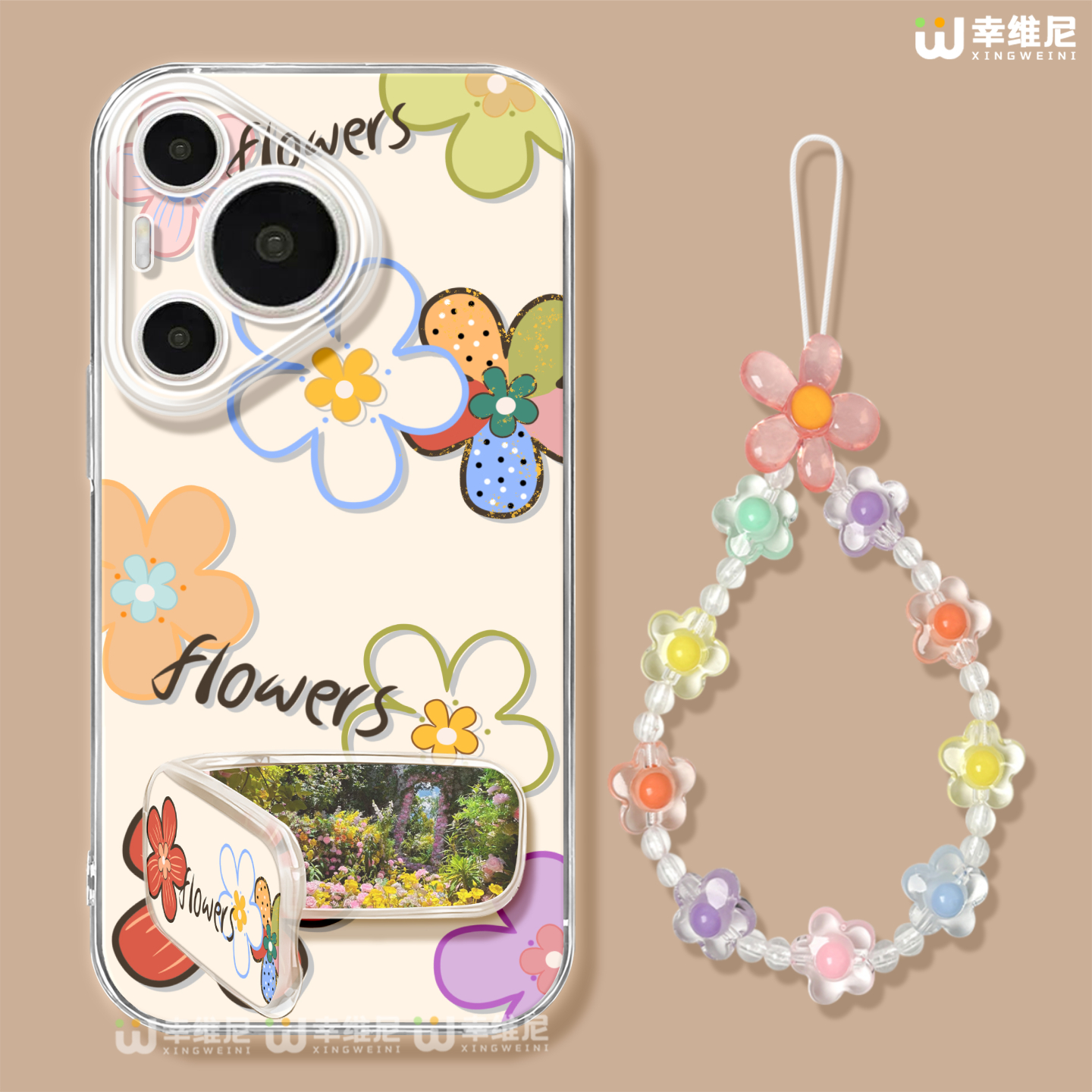 适用华为Pura80pro手机壳女款pura70保护套p40新款ultra硅胶art防摔p50全包p20小清新花pro+软p30透明p60pro