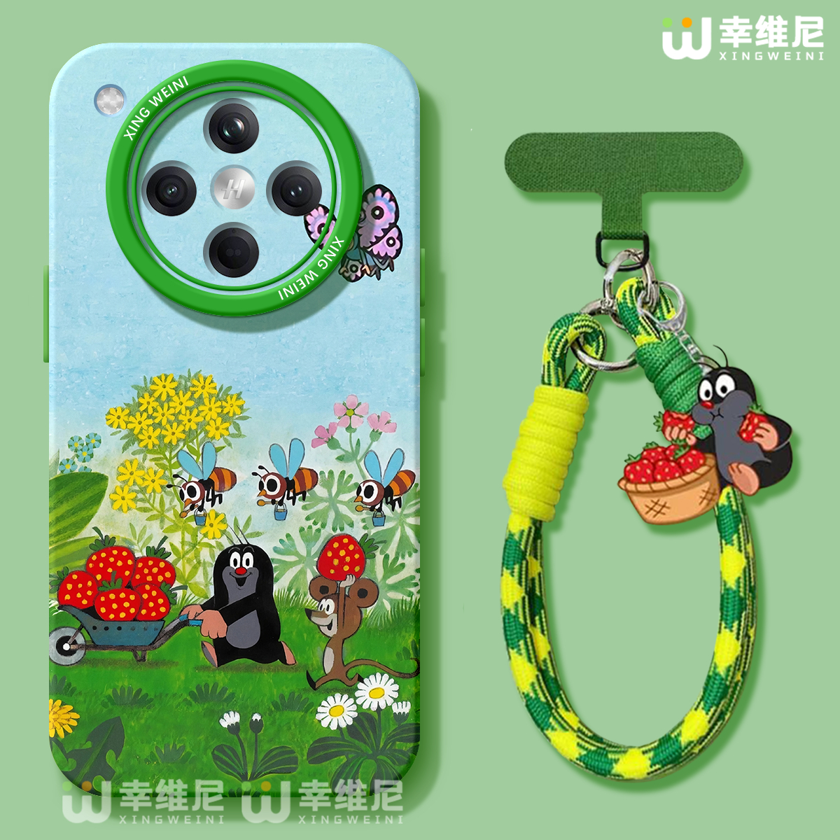 适用oppofindx8s手机壳女款findx8pro保护套硅胶x7ultra全包防摔x6por新款x5创意oppo卡通鼹鼠x8ULTRA软x7pro